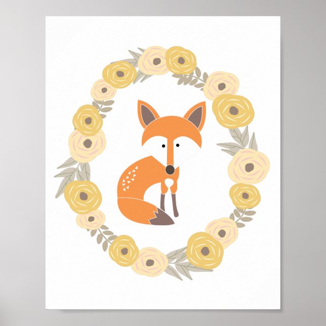 Póster Little Fox (Frente)