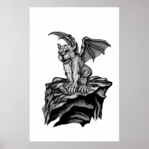 Póster Little Golem Gargoyle