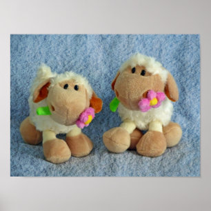 Póster Little Lambs