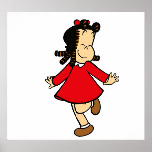 Póster Little Lulu Happy