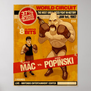Póster Little Mac Fight