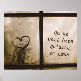 Póster Little Prince cita