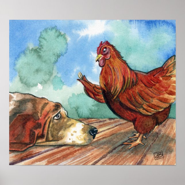 Póster Little Red Hen (Frente)