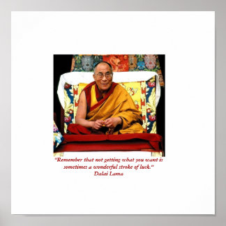 Póster Little Seeds Art HH Dali Lama Cita