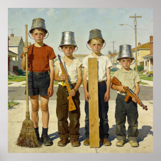 Póster Little Soldiers