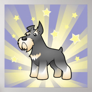 Póster Little Star Schnauzer