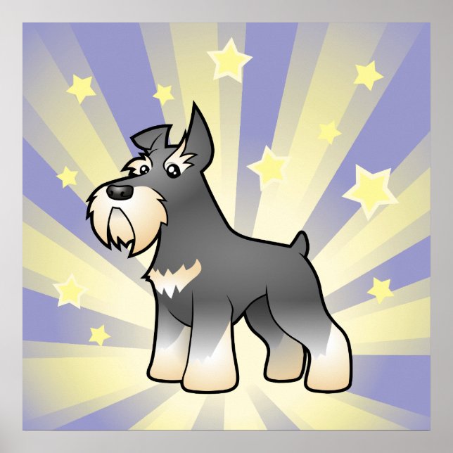 Póster Little Star Schnauzer (Frente)