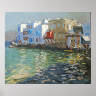 Póster Little Venice Mykonos