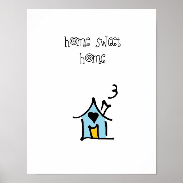 Póster little wobblies home sweet home (Frente)