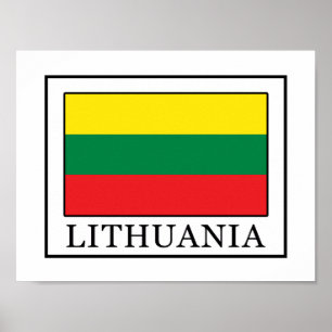 Póster Lituania