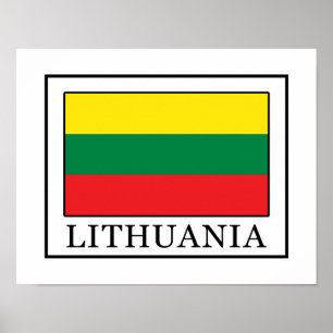 Póster Lituania