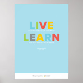 Póster Live and Learn