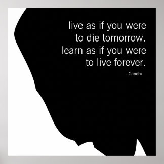 Póster Live and Learn