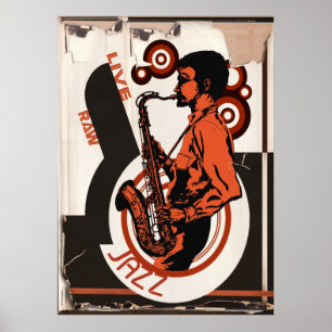 Póster Live Jazz