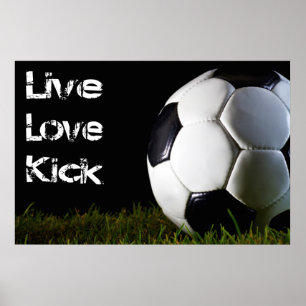 Póster Live, Love, Kick