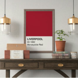 Póster Liverpool Merseyside Red - Ancho completo