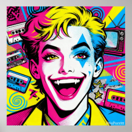 PÓSTER LIVING IN THE EIGHTIES