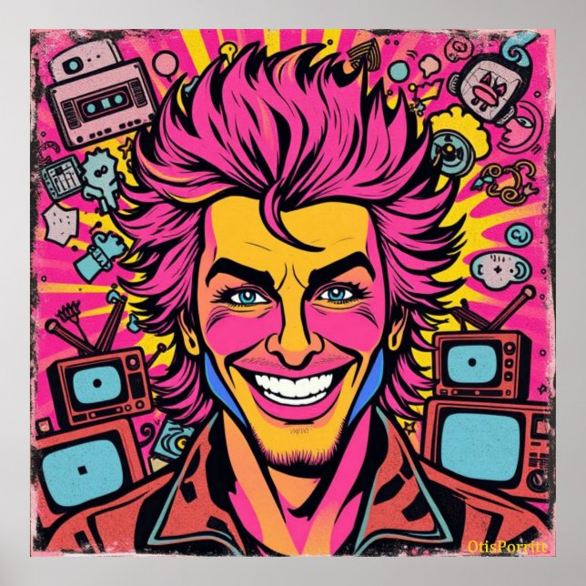 PÓSTER LIVING IN THE EIGHTIES-10 (Frente)