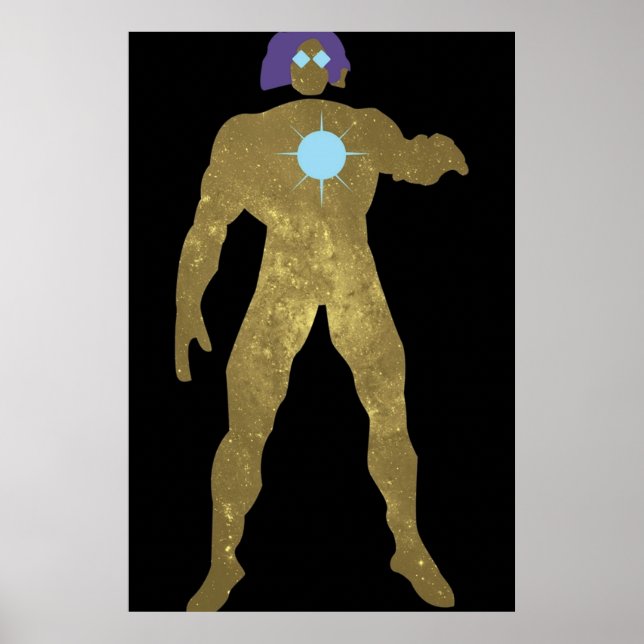 Póster Living Tribunal Galxay (Frente)