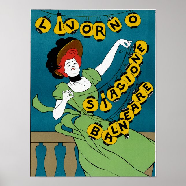 Póster Livorno ~ Stagione Balneare
