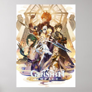 Póster Liyue Genshin Impact