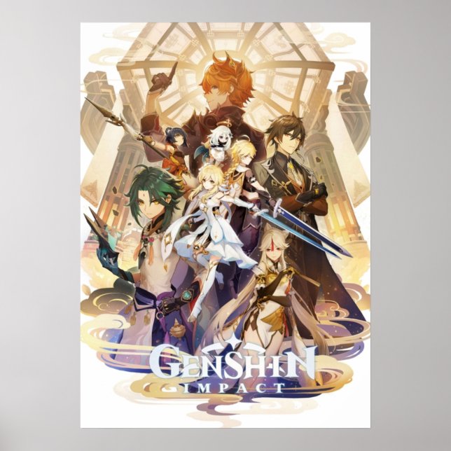 Póster Liyue Genshin Impact (Frente)