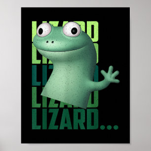 Póster Lizard Lizard Lizard Graciosa Meme camiseta_2.png