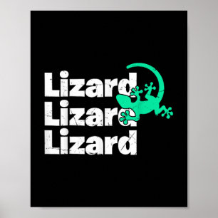 Póster Lizard Lizard Lizard Meme gracioso _2