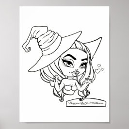 Póster Lizbeth Color su propio Poster