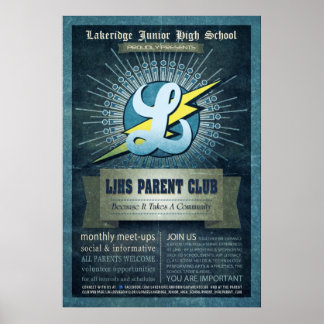Póster LJHS Parent Club