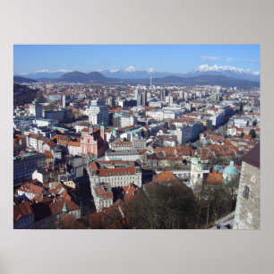 Póster Ljubljana Eslovenia