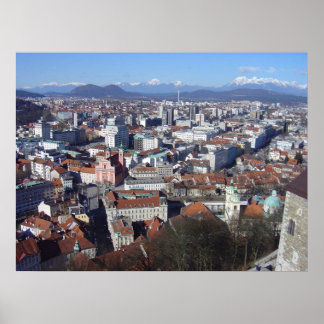 Póster Ljubljana Eslovenia