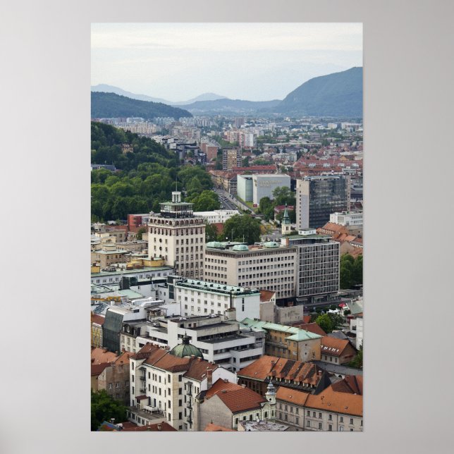 Póster Ljubljana Slovenia (Frente)