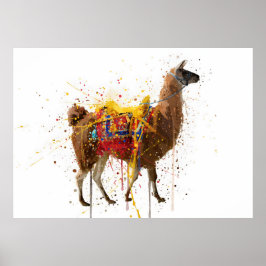Póster Llama