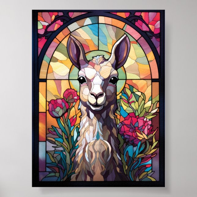 Póster Llama (Frente)