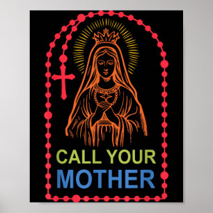 Póster Llama a tu madre