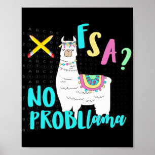 Póster Llama al Día de Prueba Estatal de Florida para est
