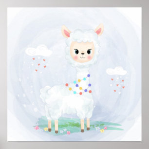 Póster Llama/Alpaca
