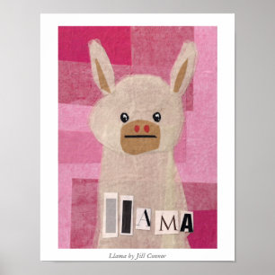 Póster Llama de Jill Connor