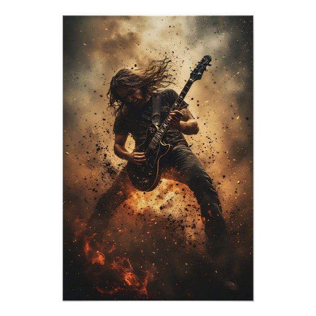 Póster Llama de Rebelión (Anverso)