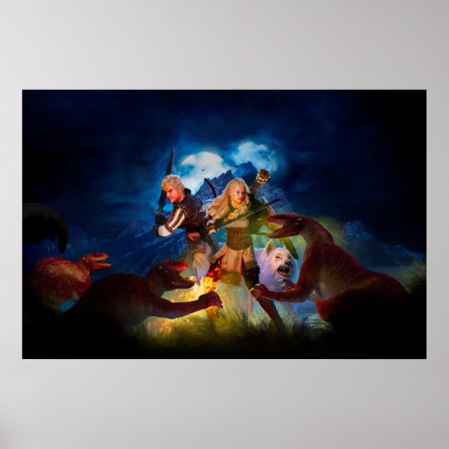 Póster Llama inexorable - Poster medio (Frente)