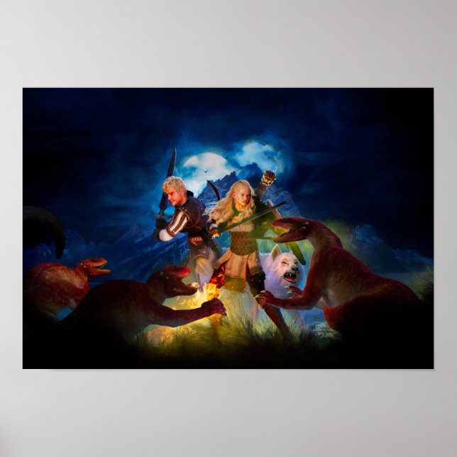 Póster Llama inexpugnable - Pequeño Poster (Frente)