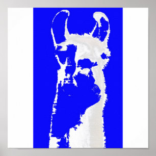 Póster Llamada azul