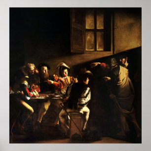Póster Llamada de Caravaggio de St Matthew