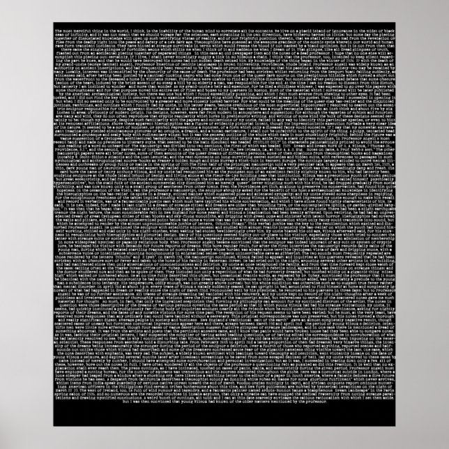 Póster Llamada de Cthulhu Capítulo Uno de H P Lovecraft (Frente)