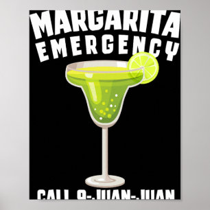 Póster Llamada de emergencia Margarita 9 Juan Juan Divert