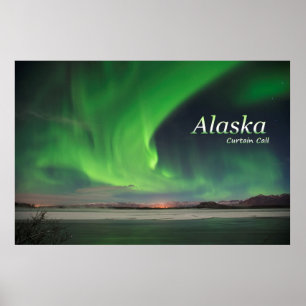 Póster Llamada de la Cortina de Alaska