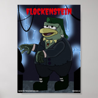 Póster Llamada de Pájaro x Monstruos Clásicos