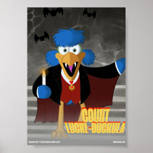 Póster Llamada de Pájaro x Monstruos Clásicos - Conde Sue