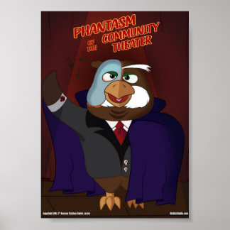 Póster Llamada de Pájaro x Monstruos Clásicos - Fantasma 